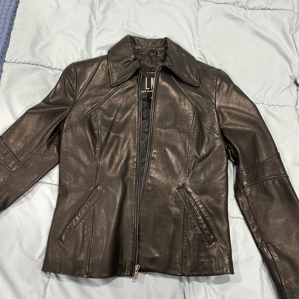 Women's Black Leather Jacket